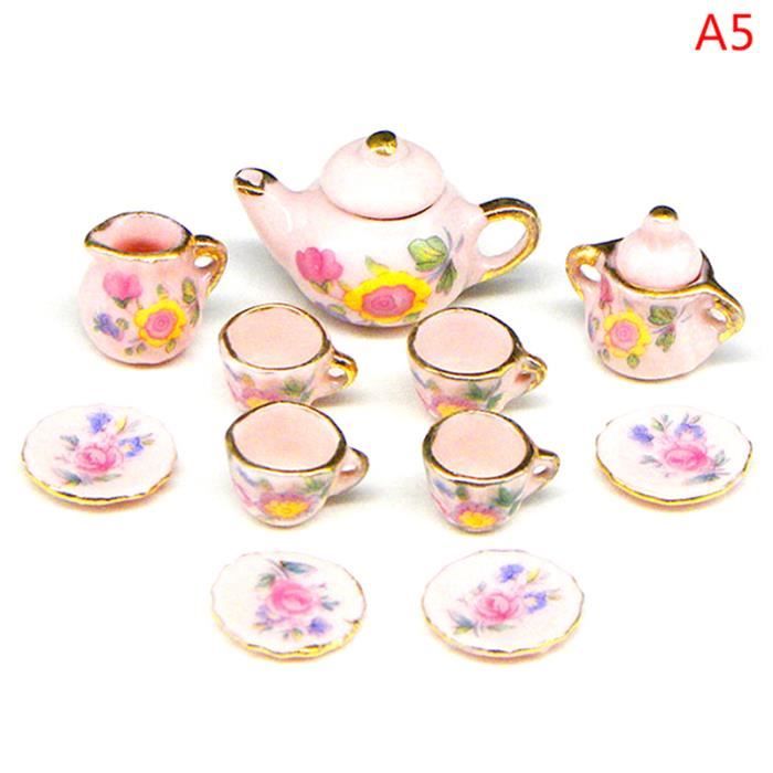 Accessoires Miniatures Pour Poupées - 22 Pièces - Ustensiles De Cuisine - Jeu D'Imitation