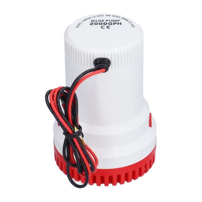 Pompe Marine De Bateau 24V HYBP2 G1100 02 - Pompe Cale Automatique Silencieuse Submersible