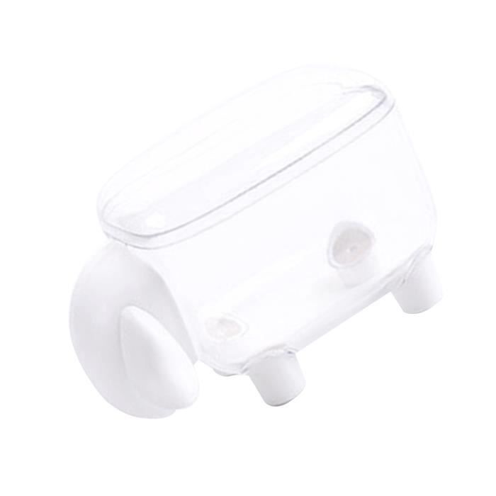Support à Coton-Tiges/Cure-Dents Design Oiseau - Balvi Blanc 12.3x6.3cm