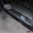 Couverture de Seuil de porte pour VW Transporter T6 2015-22 inox Brossé 4x-1