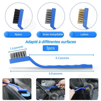 Kit Lavage Voiture Complet 27 Pièces TTRCB – Brosses Multi-surfaces Incluses