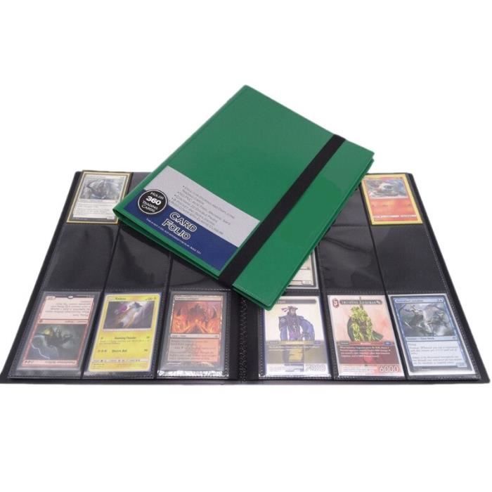 Pochette de rangement pour cartes,classeur album, poche, pour CCG, MTG,  Magic, Yu-Gi-Oh!, capacité 360 cartes, [E4AAF8C] - Cdiscount Beaux-Arts et  Loisirs créatifs