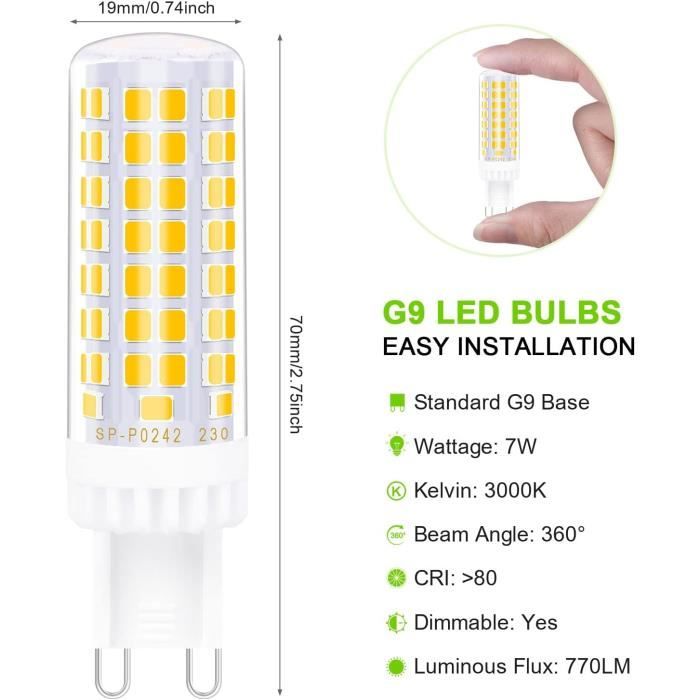 G9 shop led 2000k