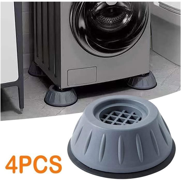 Pieds de machine à laver anti-ald et anti-bruit, tapis non ald,  réfrigérateur, sous-vibration, 2 pièces, 4 pièces, polymères chauds de  cuisine - AliExpress