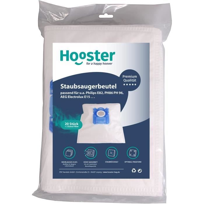 20 Sacs D'aspirateur Pour AEG Aspirateur VX9 ÖKO X Performence VX9-1-ÖKO + 2 Filtre De Microsafe