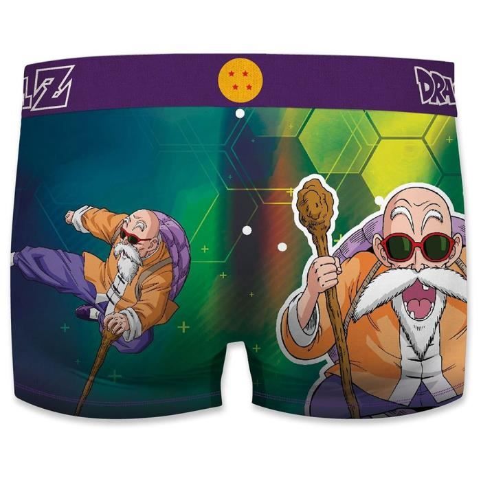 Lot de 3 Boxers Microfibre garcon Dragon Ball Super Goku, Vegetto Imprimé FREEGU