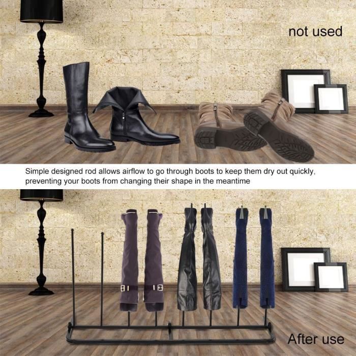 ② arrache bottes ou chaussures en fer forgé + rangements . — Paillassons —  2ememain