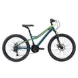 Vélo tout terrain pour enfants BIKESTAR 24 pouces - Edition VTT - Bleu Vert-2