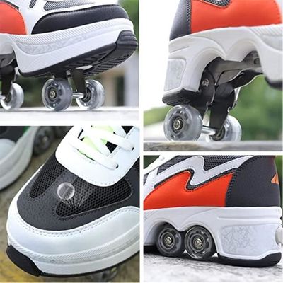 Chaussures à roulettes Roller Skates - Vert - Enfant - Cuir - Automatique  Rétractable - Achat / Vente Chaussures à roulettes Roller Skates - Vert -  Enfant - Cuir - Automatique Rétractable - Cdiscount