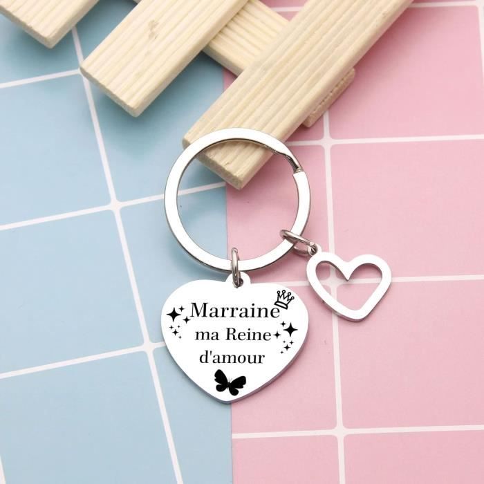 LKJHGF Cadeau Niu00e8ce Porte-clu00e9s Pour Niu00e8ce Cadeaux D'anniversaire Fee