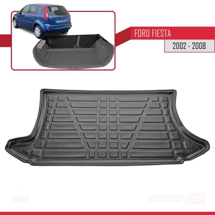 SXCY Tapis antidérapant pour Ford Fiesta MK7 2008-2012, tapis de voiture en  caoutchouc, antidérapant, tapis de console centrale, accoudoir, rainures