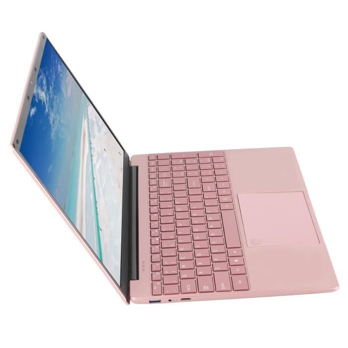 Mini ordinateur portable 15.6 Windows11 Intel N5095 CPU avec clavier  rétroéclairé à empreintes digitales 12+128G Rose - Cdiscount Informatique