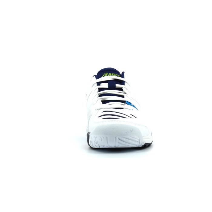Chaussure de tennis ASICS Gel challenger 10 pour homme Blanc et noir Terrain synthetique Cdiscount Sport
