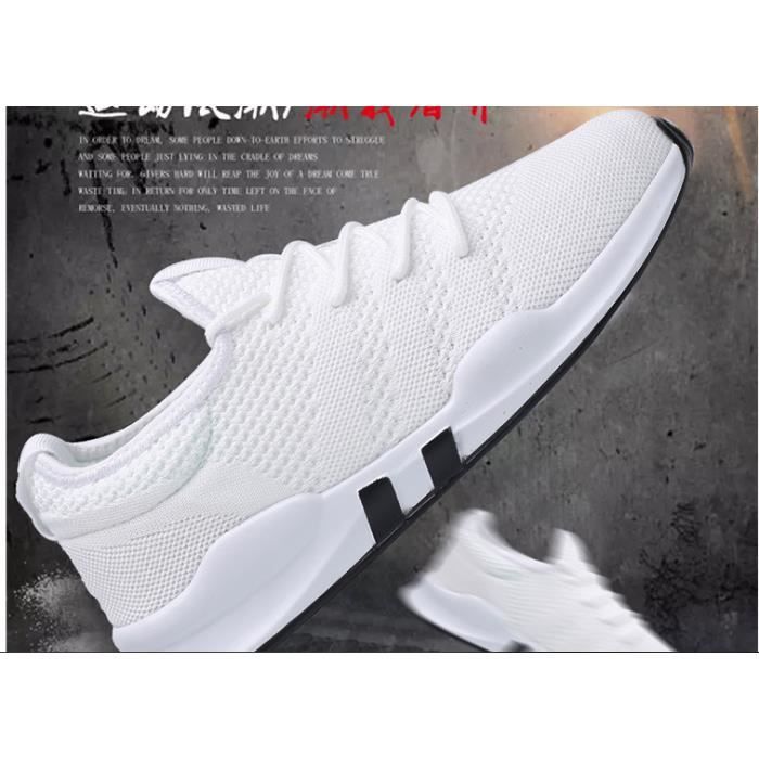 Baskets Homme Gsheocm Printemps/été | Sans Lacets | Semelle Antidérapante | Maille Respirante | Multisports