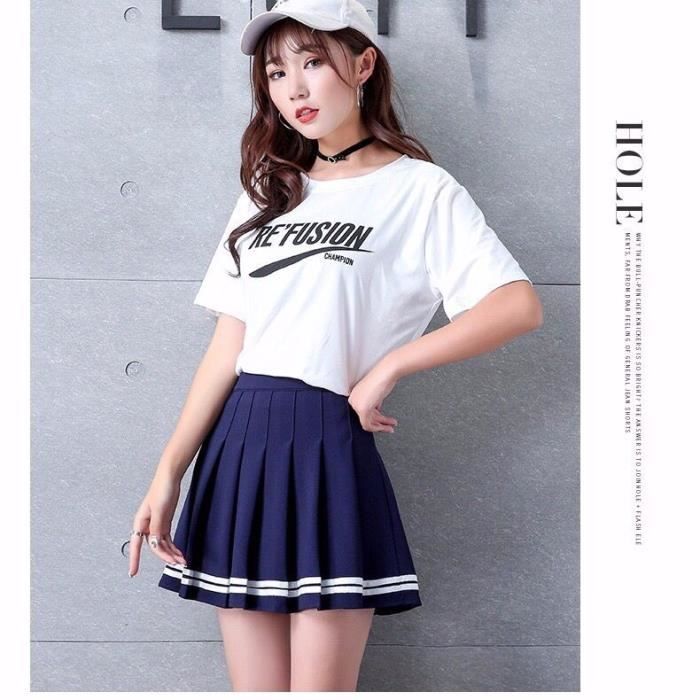 Tenue jupe taille haute hotsell