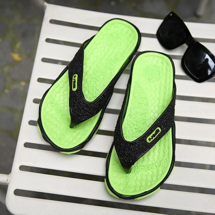 Tongs Homme Tongs Harssidanzar - Semelle EVA Antidérapante - Léger Et Confortable - Pour Plage/piscine Havaianas Homme