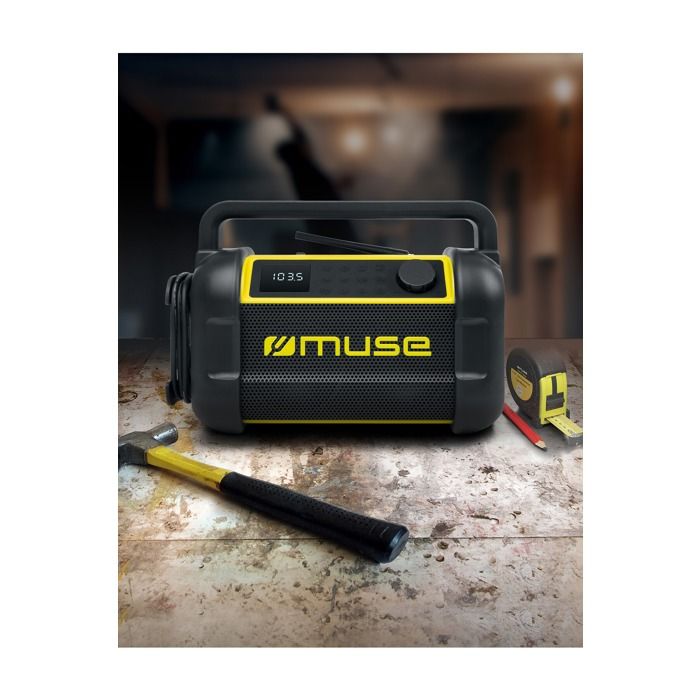 Radio Portátil Muse M01rs Analoga Negro - Palacio de la Música