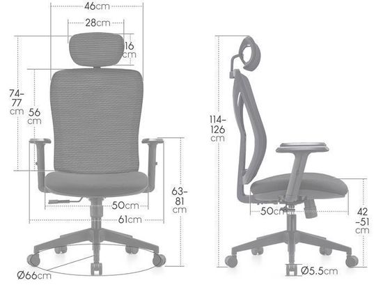 Waytex 78195 Fauteuil De Bureau Basculant Decentre Elara Noir Achat Vente Chaise De Bureau Noir Cdiscount