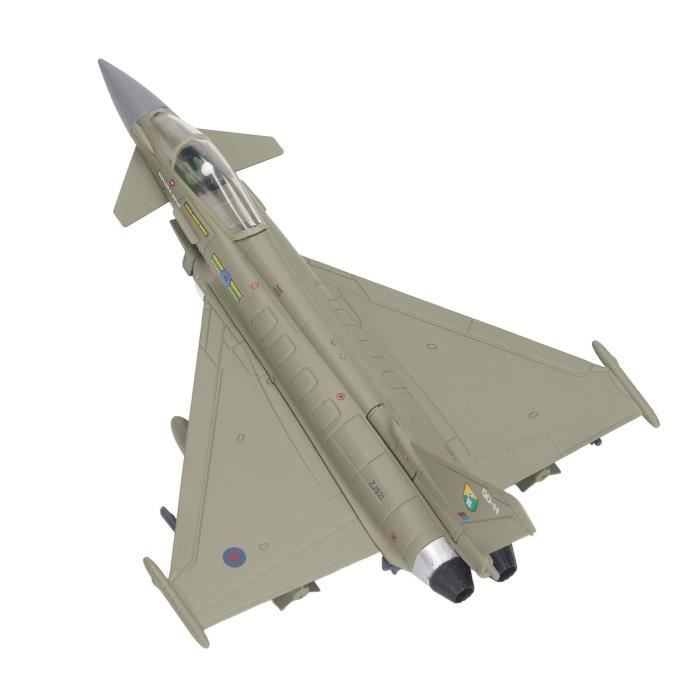 ZEZEFUFU Modèle de chasseur biplan en alliage 1:72 de la Seconde Guerre mondiale FIAT CR.42 Falco Modèle d'exposition scientifique aéronautique