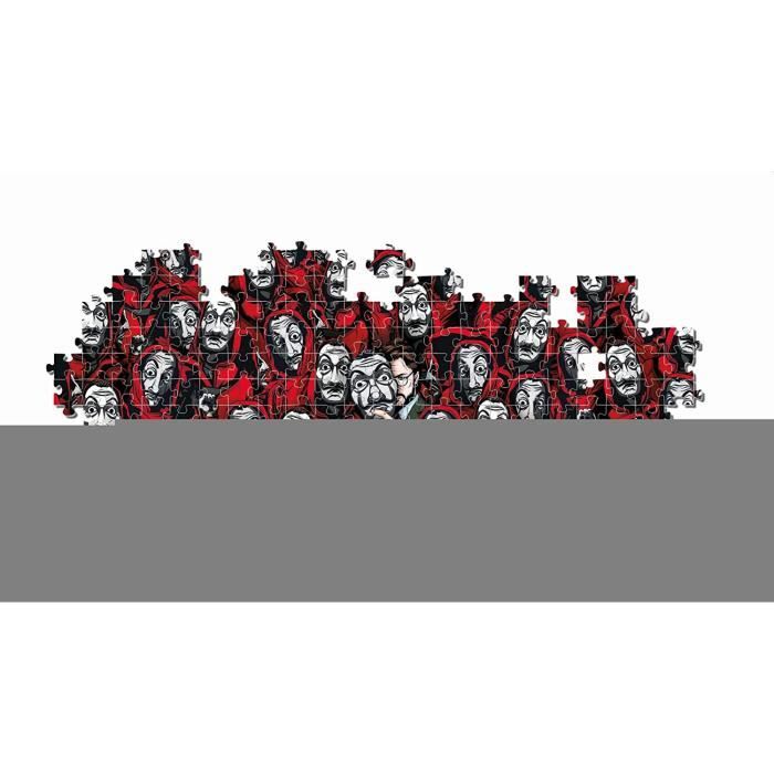 Clementoni Puzzle 1000 Pièces – Casa De Papel / Money Heist – Fabriqué En Italie