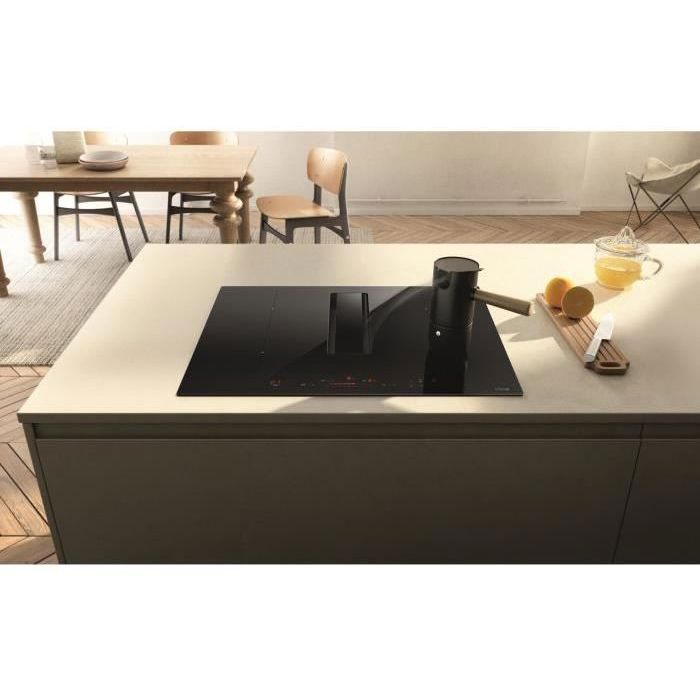 Table Induction Aspirante ELICA NikolaTesla Alpha B - 4 Foyers, Largeur 60 Cm, Auto-Capture, Silencieux 61 DB