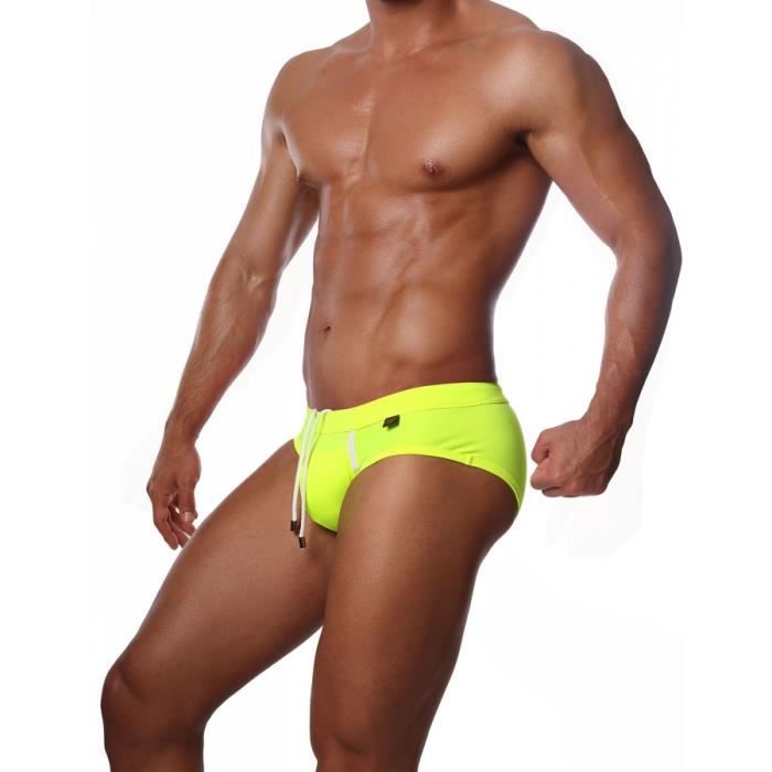Maillot de bain jaune fluo deals