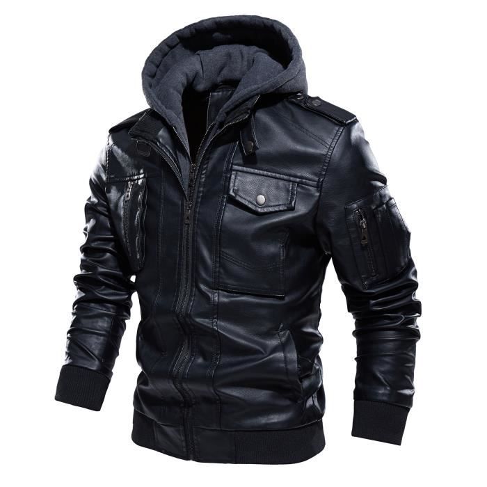 Veste à deals capuche moto