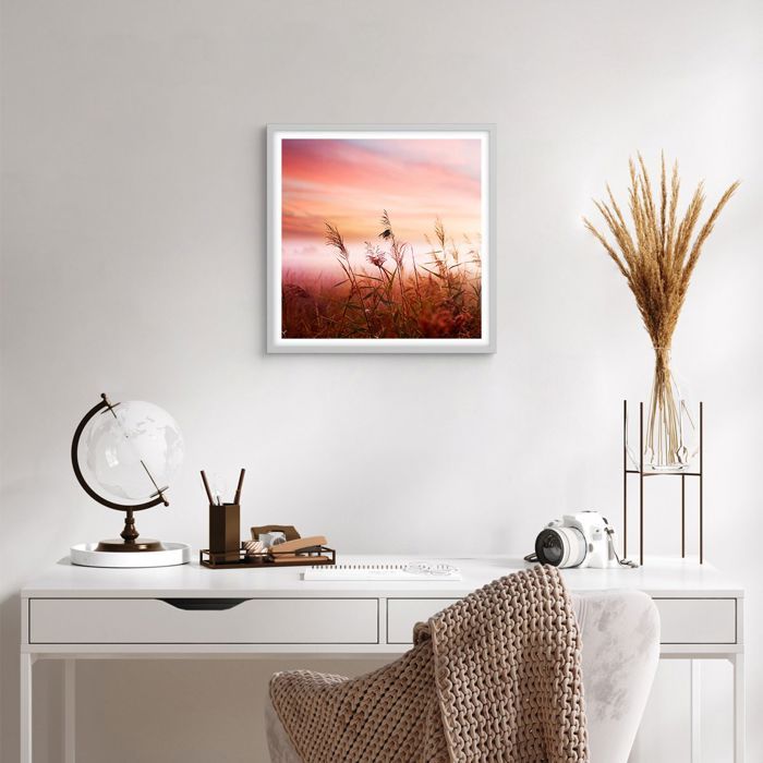 ARTTOR Affiche Decoration Murale Surf Vague Turquoise Moderne Poster sans Cadre 91x61cm Deco