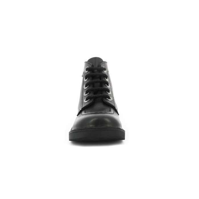 Bottines KICKERS En Cuir Noir - Pointure 36 FR, Talon Bas, Occasion