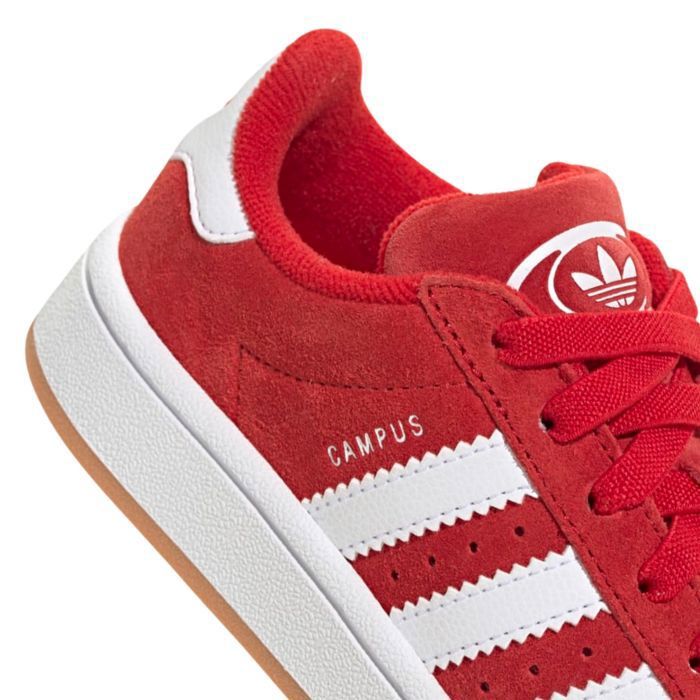 Chaussures pour Enfant ADIDAS Campus 00S El C Rouge Cuir