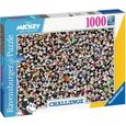 Puzzle 1000 p - Mickey Mouse (Challenge Puzzle)-0