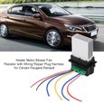 Résistance de Ventilateur moteur chauffage avec faisceau de câblage pour voiture automobile Citroen Peugeot Renault-0