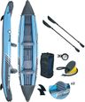 Kayak gonflable Roatan 2 personnes - Zray - Bleu - Adulte - PVC laminé - Design moderne - Pack complet-0