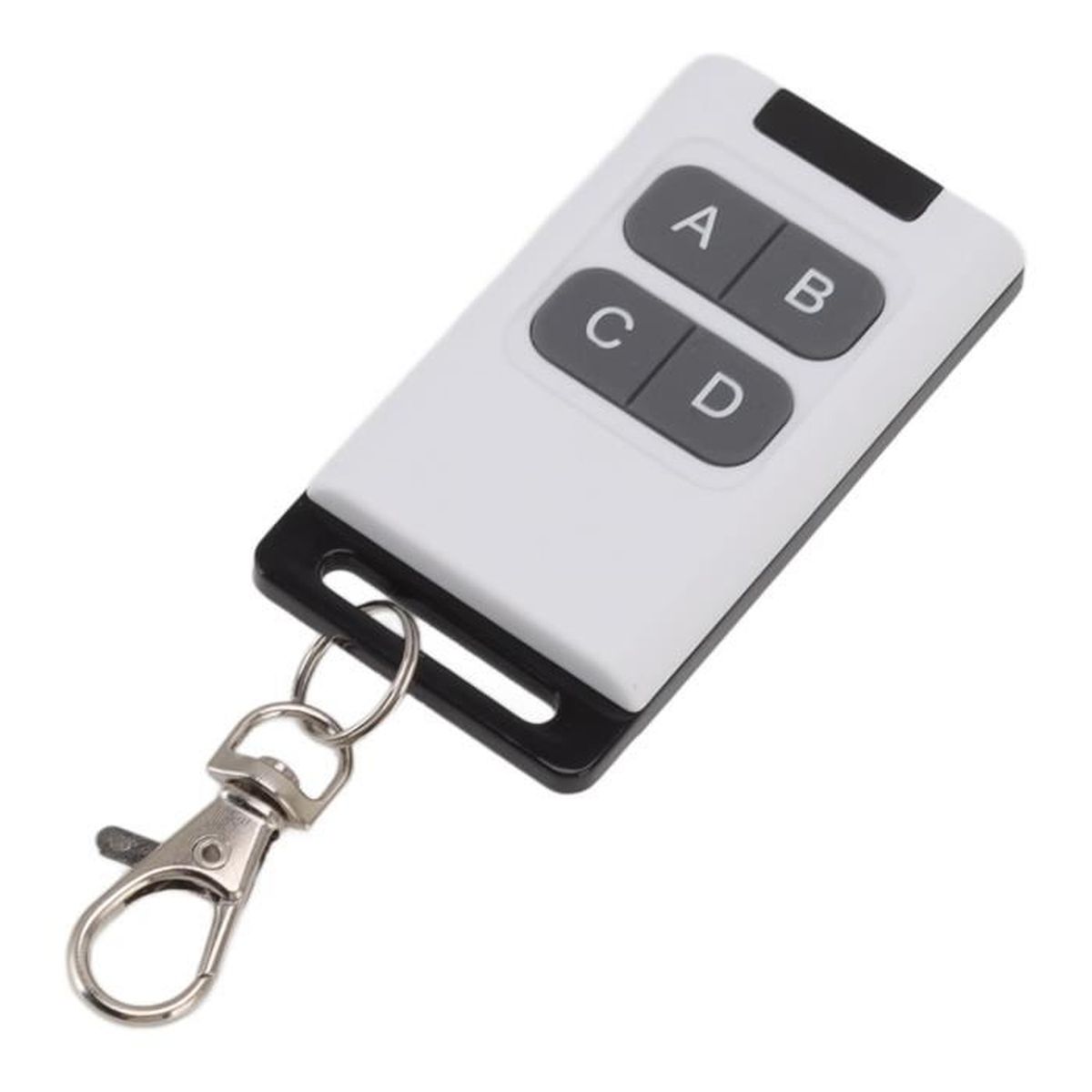 Télécommande Universelle 433 MHz - Clone Pour Porte De Garage, Voiture, Alarme - 4 Boutons Programmables