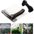 Yakimz Bâche Imperméable Transparente avec Oeillets, Plusieurs tailles, Housse De Protection Pour Jardin - 300 × 500 cm