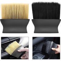 2 Pack Car Air Outlet Cleaning Brush Auto Interior Detailing Dust Brush Soft Bristles Detailing Dust Sweeping Tools