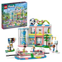 LEGO® Friends 41744 Le Centre Sportif, Jouet avec Figurines et Jeux de Football, Basketball et Tennis