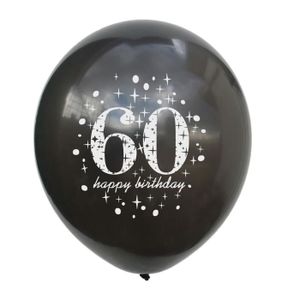 Cymeosh Ballon 60 ans Anniversaire Homme, Kit de Decoration Anniversaire 60  ans Homme Femme, Feuille Ballon de Bière Hélium Ballon Whisky pour