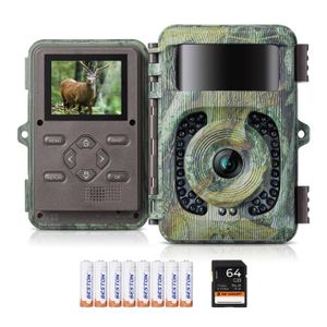 CAMÉRA SPORT Caméra de faune 4K 48MP avec capteur de mouvement 