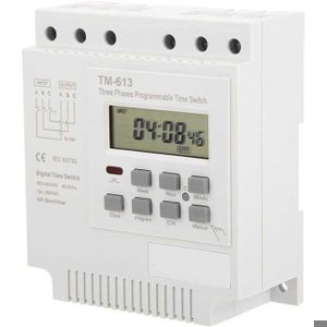 EJ.life Interrupteur de contrôle de temps programmable Commutateur de minuterie numérique Relais