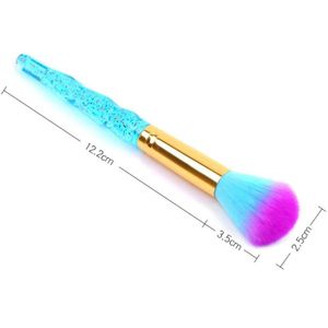 Pinceau Pour Colle A Faux Ongle Pen Nail Art Enlever La Poussière Brosse à Polir Kit Brosse Salon Manucure Bricolagerme5022