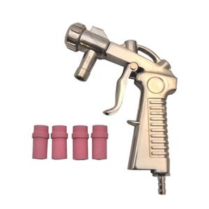 Acheter Pistolet de sablage à gravité Portable 90psi en aluminium pistolet  de pulvérisation de sableuse pneumatique enlèvement de sable Machine de  puissance de dynamitage