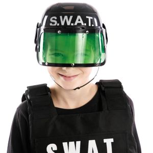 POLARS Casque de Policier SWAT - Enfant aille Unique Colo