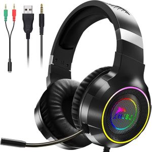7.1 Casque Gaming Pc Ps4 Ps5, Usb & 3.5Mm Casque Gamer Pour Gaming Esport  Stereo Bass Avec Micro Anti Bruit Pour Xbox One Swi[J70] - Cdiscount  Informatique