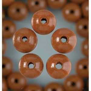 Naturel Perle en bois ronde Ø 12 mm lot de 30 perles