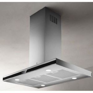 Hotte Ilot 90 Cm Acier Inoxydable 756 M H Led Achat Vente Hotte Cdiscount