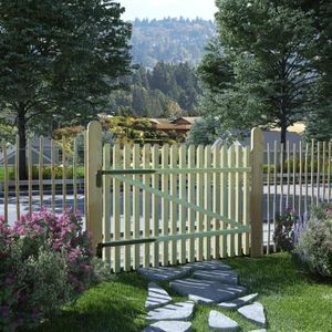 Barriere De Jardin En Bois Achat Vente Pas Cher