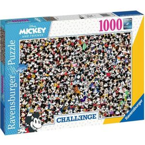 PUZZLE Puzzle 1000 p - Mickey Mouse (Challenge Puzzle)