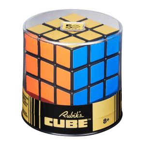 CASSE-TÊTE SPIN MASTER RUBIK'S CUBE 3x3 50 ANS RETRO