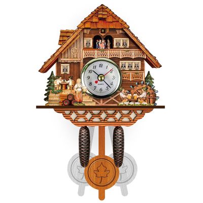 ROBOTIME Puzzle 3D Horloge à Coucou En Bois – 435 Pièces, Fonctionnelle, Son Et Lumière, Décoration Maison, Adulte/adolescent